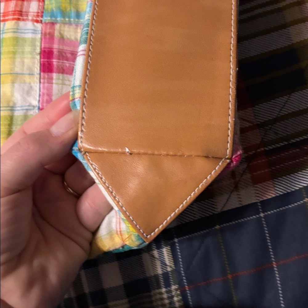 Bath & Body Works Vibrant Plaid Tote - Picture 8 of 10